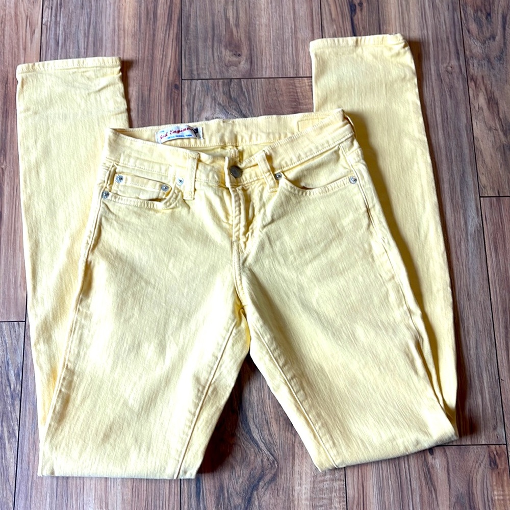 Red Engine denim
